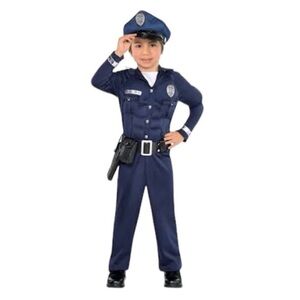 NWT Muscle Cop Velcro Police Costume 👮‍♂️ Size 3T